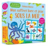 Sous la mer - Jeu de loto et de mémoire - 4 planches, 36 cartes et un livre 