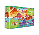 Coffret Les dinosaures - Livre et puzzle