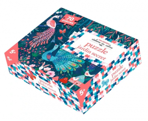 Puzzle fluo jardin secret 