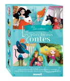 Mon joli coffret Les plus beaux contes - Le petit Chaperon rouge ; La Belle au bois dormant ; Le chat botté ; Blanche-Neige et les sept nains ; Boucle d'or et les trois ours ; La petite sirène 